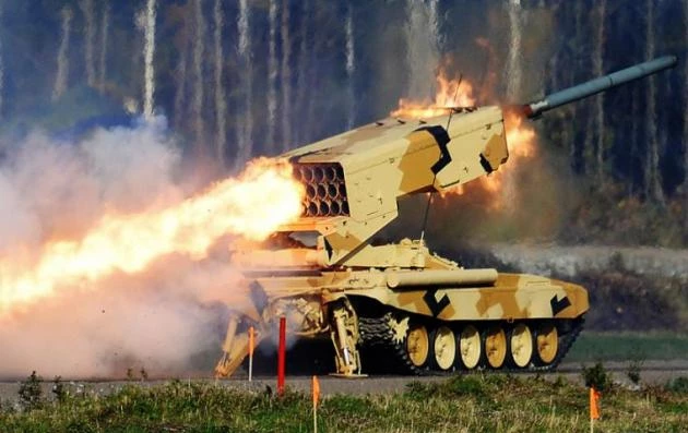 TOS-1 Buratino: Το οπλικό σύστημα – προσωποποίηση της ρωσικής δύναμης πυρός (βίντεο)